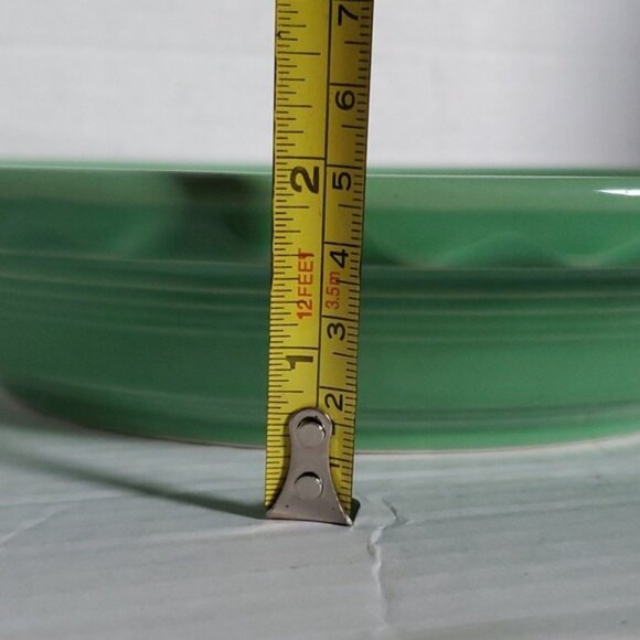 Fiestaware Fiesta CERAMIC Pie Plate Deep Dish Baker Baking Bake Bakeware Meadow - Picture 4 of 15